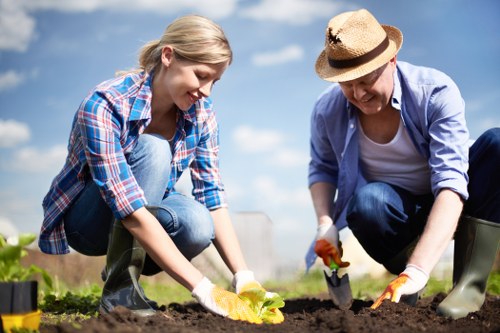 Reusable garden items being prepared for charity partnership donation